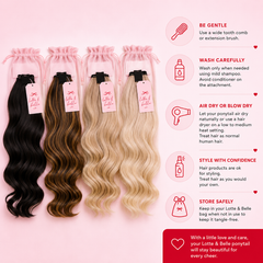 How to Care for Your Human Hair Ponytail
